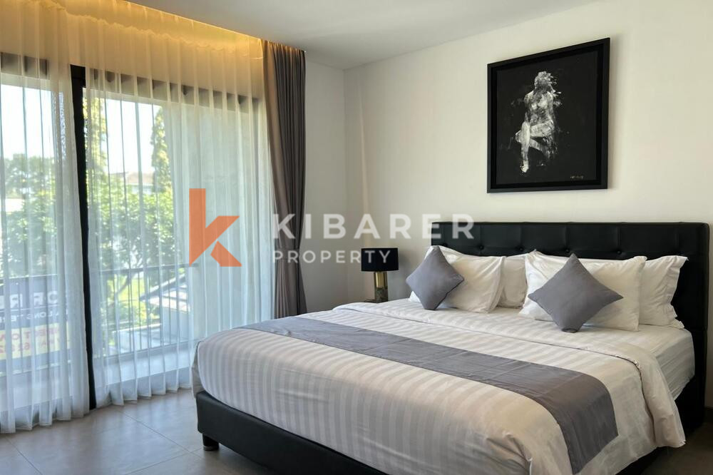 Elegance Two Bedroom Enclosed Living Industrial Touches Villa in Canggu