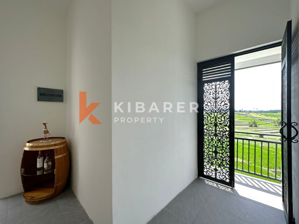 Three Bedroom Villa with Stunning Rice Field View in Munggu