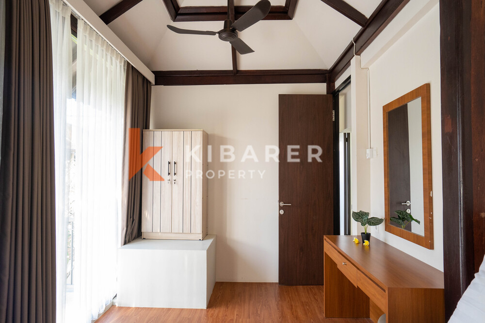 Marvelous Four-Bedroom Enclosed Living Room Luxury Villa with Gym in Jimbaran