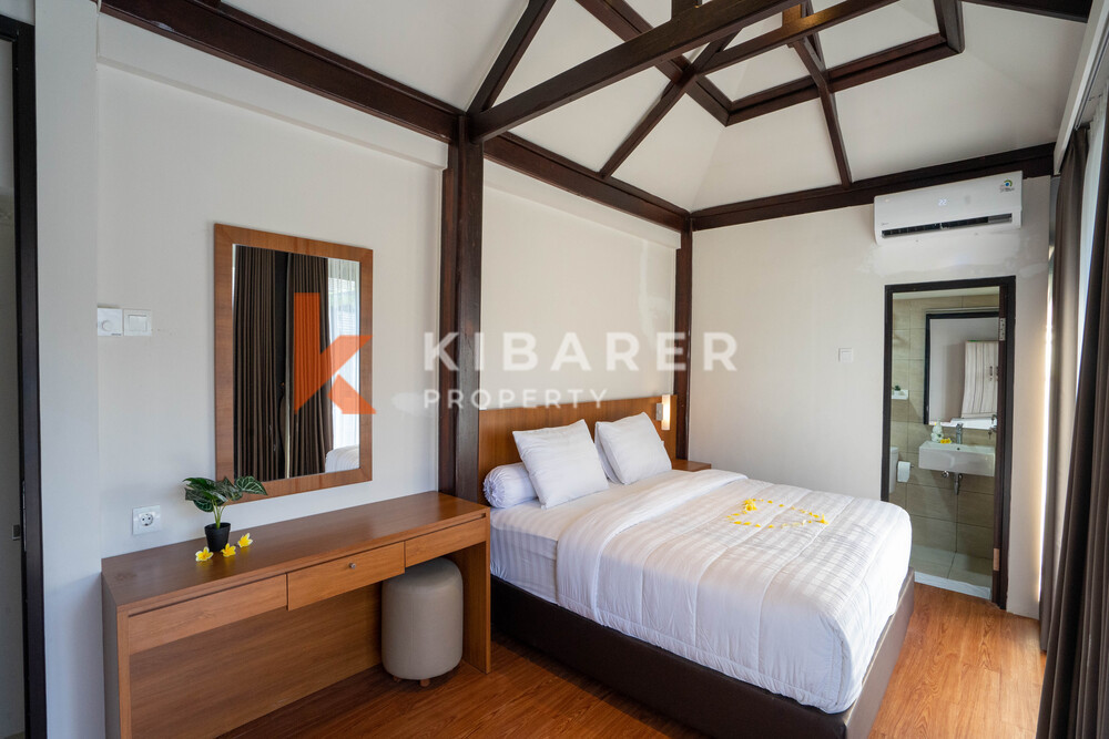 Marvelous Four-Bedroom Enclosed Living Room Luxury Villa with Gym in Jimbaran