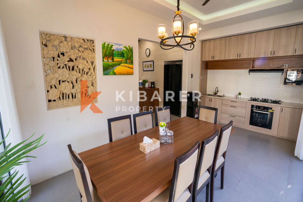 Stunning Four-Bedroom Enclosed Living Villa with Gym Situated in Jimbaran