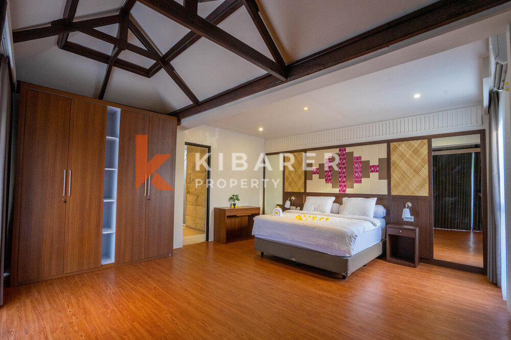 Stunning Four-Bedroom Enclosed Living Villa with Gym Situated in Jimbaran