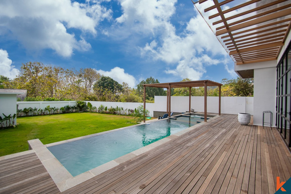 Brand new four bedroom leasehold villa in most wanted Uluwatu part