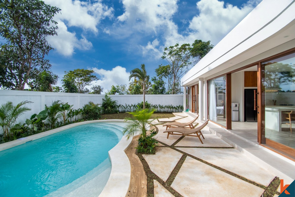 Charming brand new two bedroom leasehold villa in Pecatu