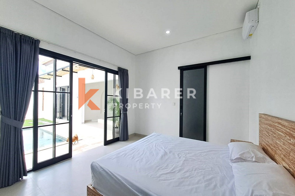 Brand New Contemporary Two-Bedrooms Semi Furnished Villa Situated in Sought-after Area of Padonan Canggu (Min. 3 Years Rent)