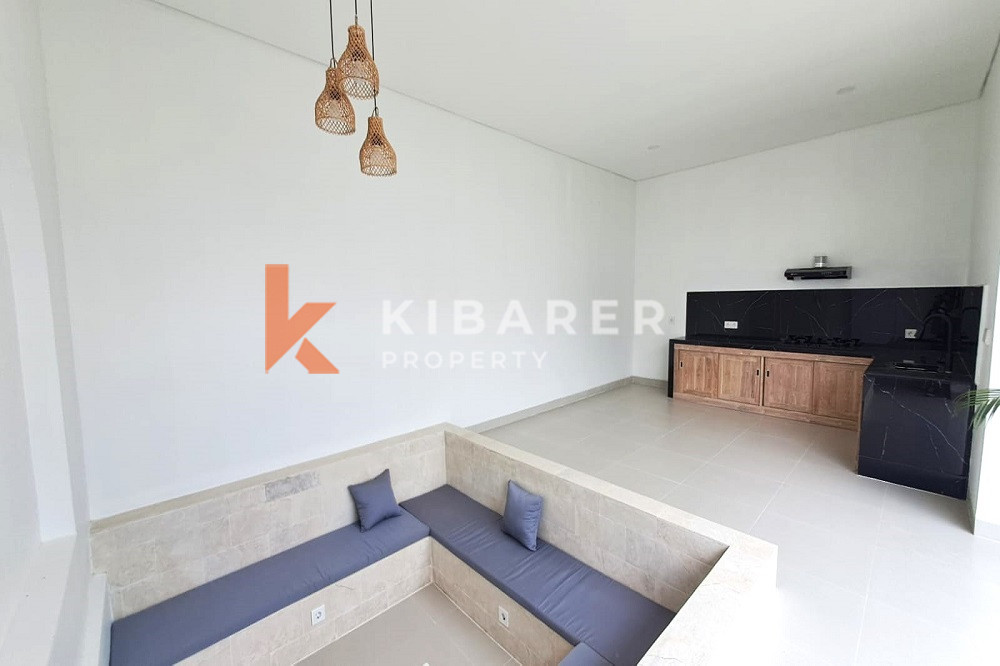 Brand New Contemporary Two-Bedrooms Semi Furnished Villa Situated in Sought-after Area of Padonan Canggu (Min. 3 Years Rent)