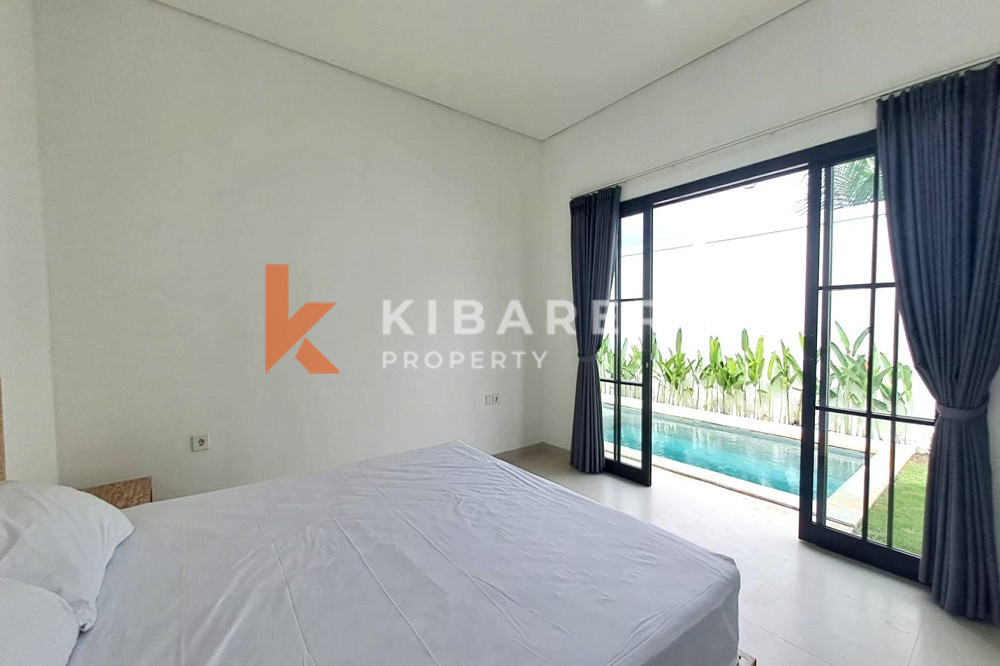 Brand New Contemporary Two-Bedrooms Semi Furnished Villa Situated in Sought-after Area of Padonan Canggu (Min. 3 Years Rent)