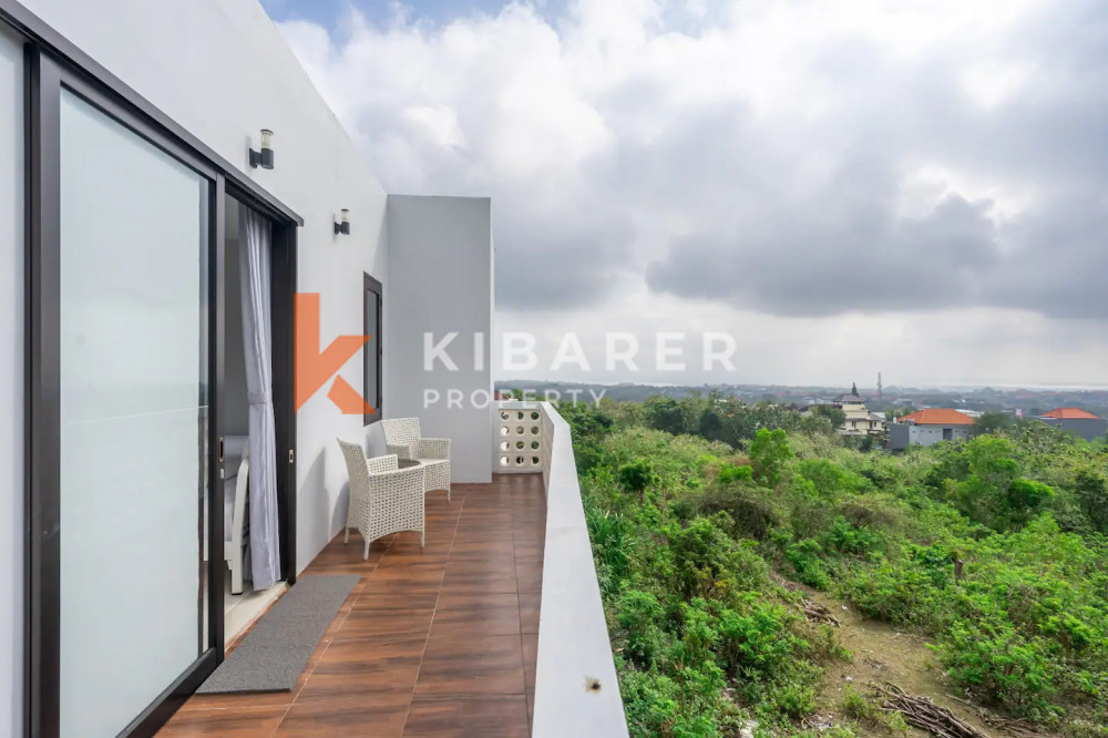 Villa spacieuse avec vue sur l'océan avec 3 chambres et salon fermé à louer à Ungasan