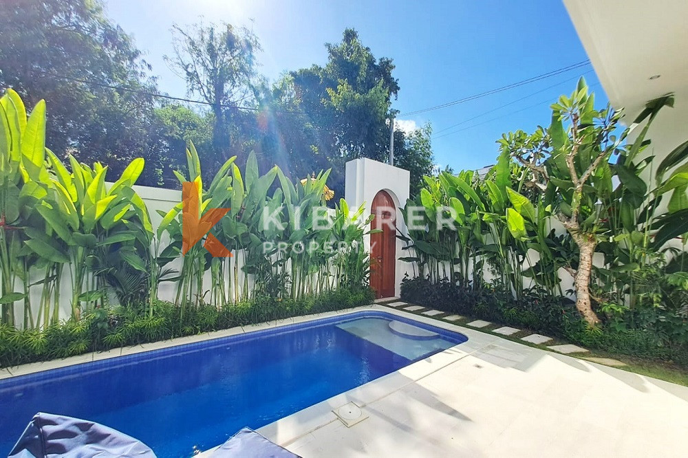 Mediterranean Two Storey Brand New Fully Furnished Two-Bedroom Enclosed Living Room Villa in Canggu Area (AVAILABLE JUL 2025)