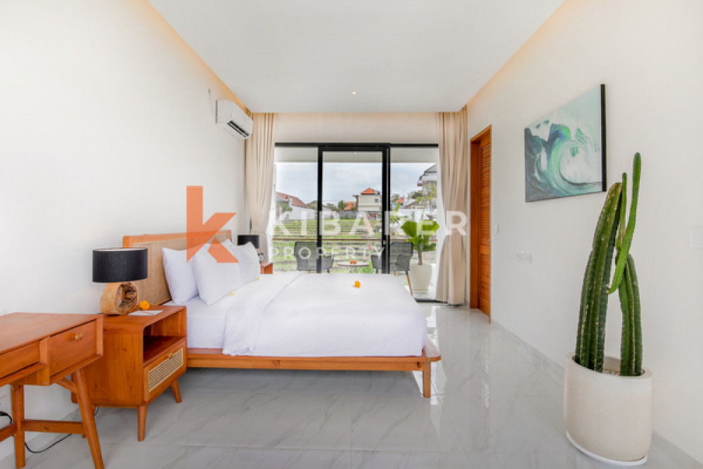 Villa chic avec deux chambres et séjour fermé à louer à Canggu