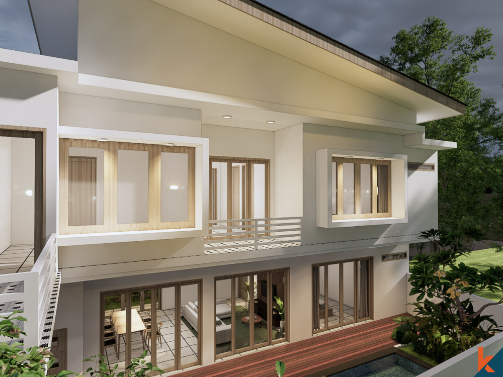 Opportunité d'investissement villa de quatre chambres sur plan à Lodtunduh Ubud