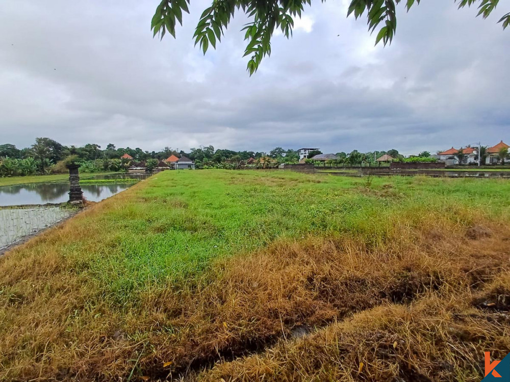 Tanah hak milik yang luas dengan pemandangan pantai di Tabanan