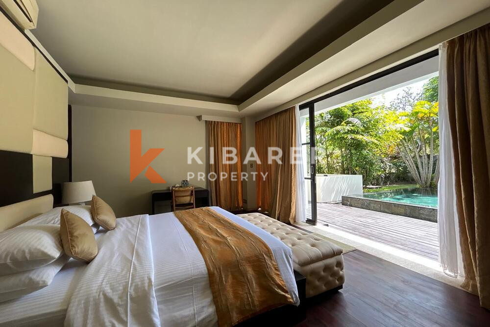 Breathtaking Four-Bedroom Enclosed Living Luxury Villa Close to Jimbaran Beach