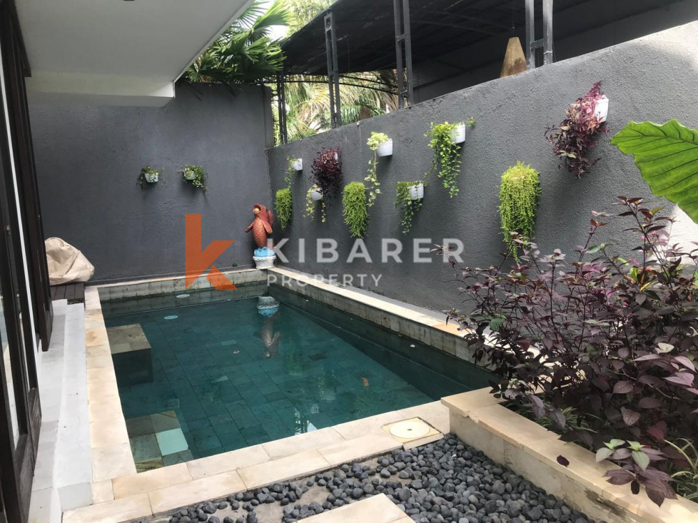 Charming Two-Bedroom Villa with Private Pool in Secure Gated Complex in Kerobokan