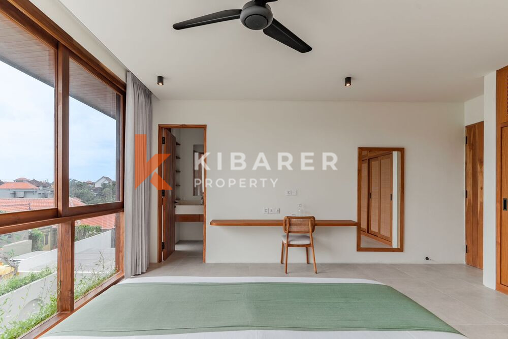 Charming Three-Bedroom Enclosed Living Scandi Chic Villa in Canggu