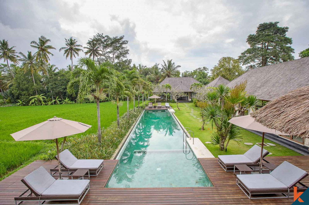 Tanah hak milik empat kamar tidur yang luar biasa di Lodtunduh Ubud