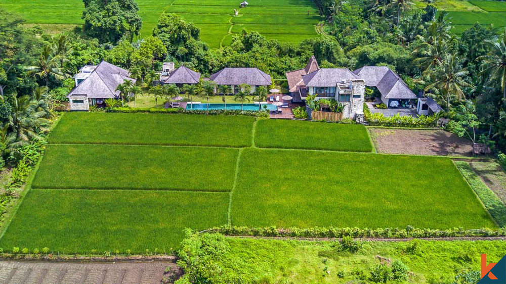 Tanah hak milik empat kamar tidur yang luar biasa di Lodtunduh Ubud