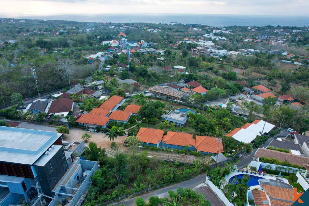 Terrain à bail rare avec vue sur l'océan et conception d'une villa