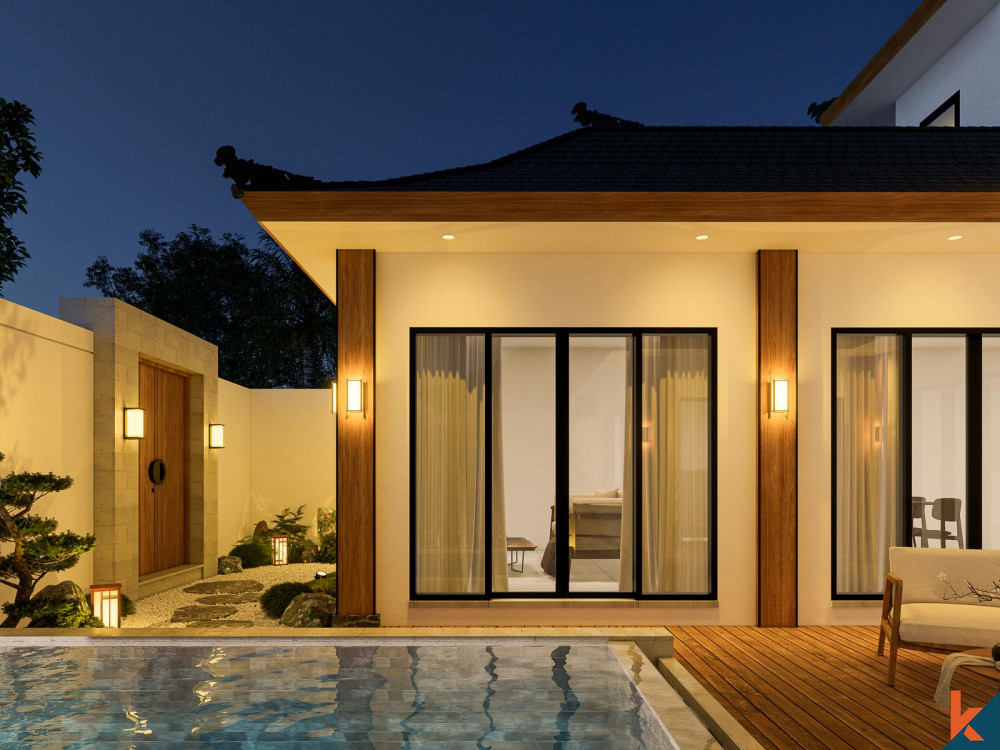 Upcoming three bedroom ensuite villa in Sanur beachside