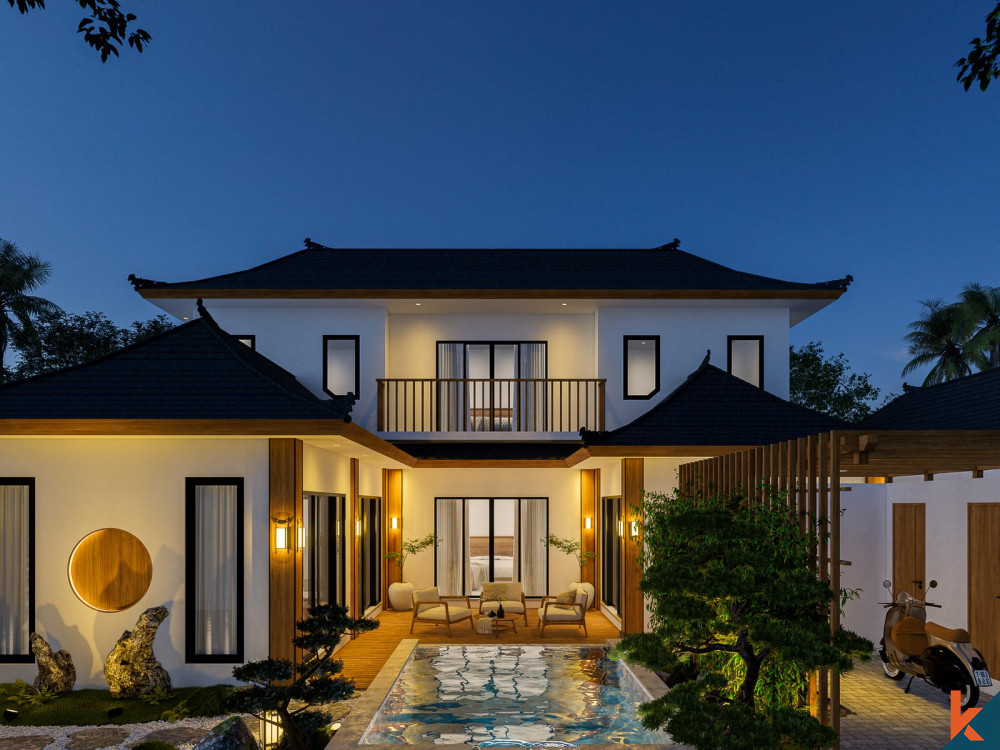 Upcoming three bedroom ensuite villa in Sanur beachside