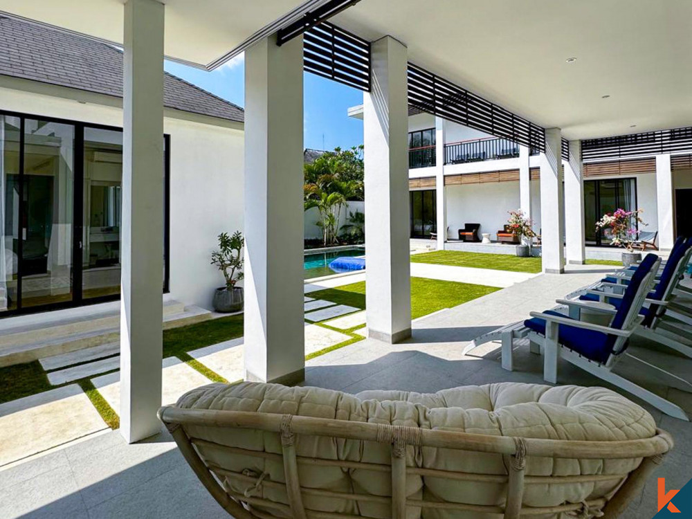 Spacious six bedroom modern villa for lease in Umalas