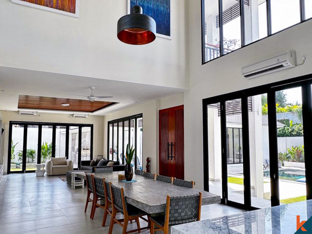 Spacious six bedroom modern villa for lease in Umalas