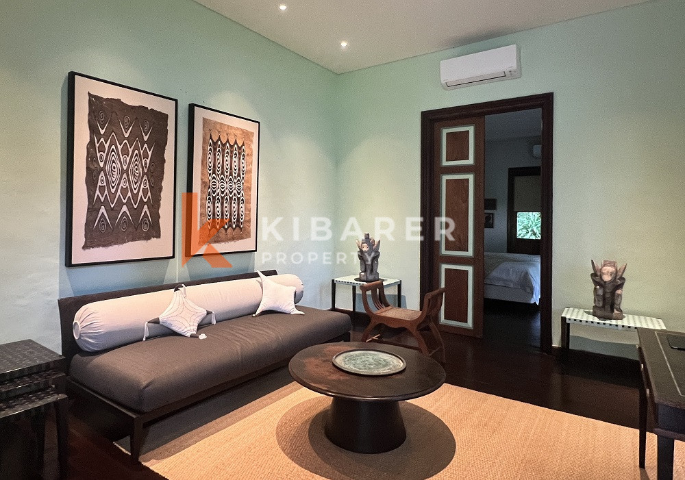 Luxury High-End Four Elegant Bedrooms Villa Located in Sanur