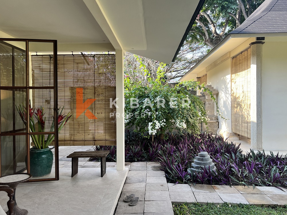 Luxury High-End Four Elegant Bedrooms Villa Located in Sanur