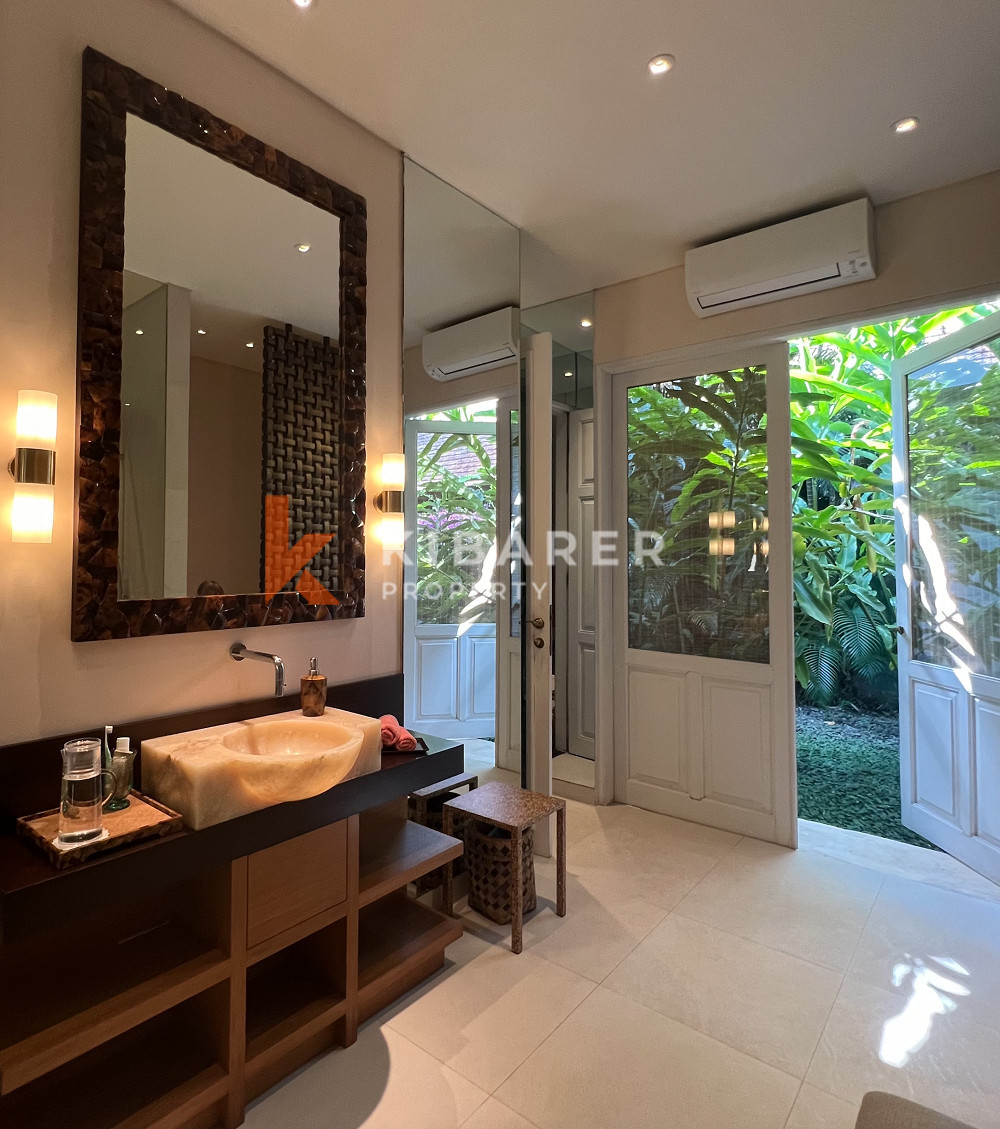 Luxury High-End Four Elegant Bedrooms Villa Located in Sanur