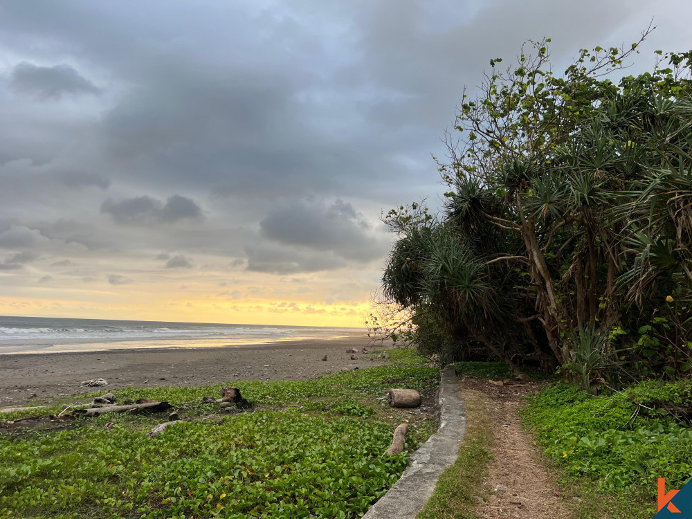 Tanah Tepi Pantai 130 Are di Medewi