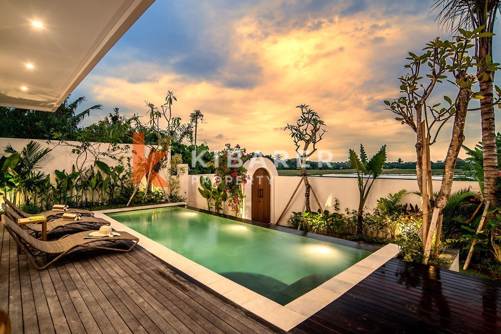 Charming Modern Style Two-Bedroom Villa Located in Kedungu Area