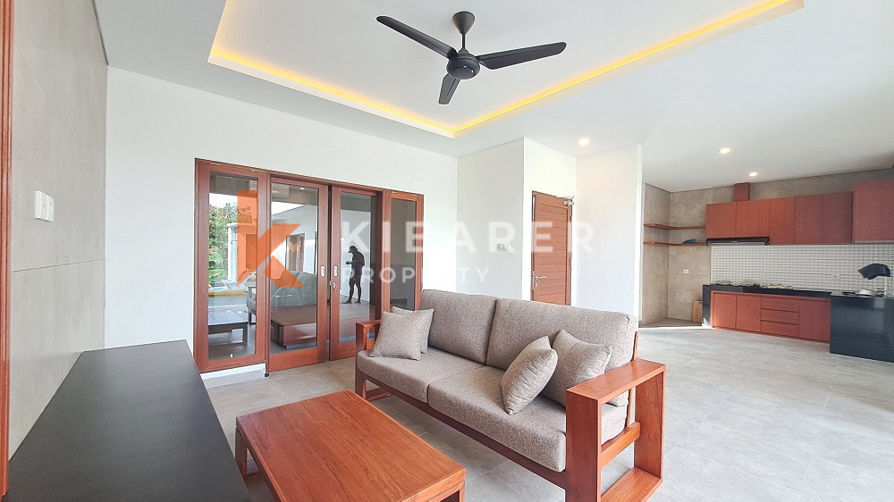 Charming Fully Furnished Three-Bedroom Villa with Rice filed View in Berawa Area