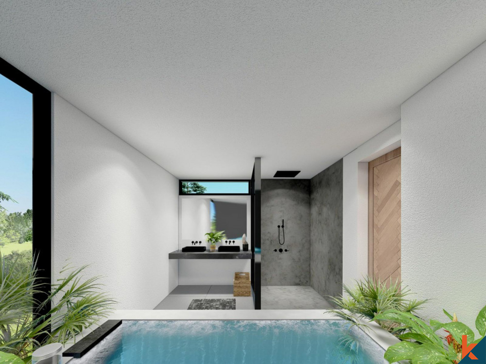 Upcoming tranquil two bedroom villa for lease in Tumbak Bayuh