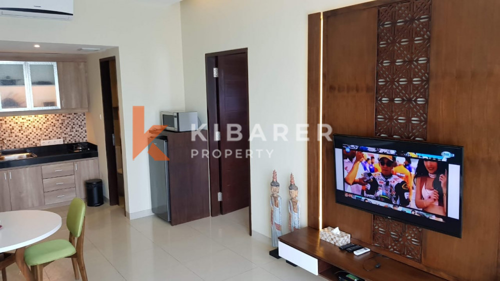 Homey One Bedroom Apartment with Private Living Room and Kitchen in Sanur