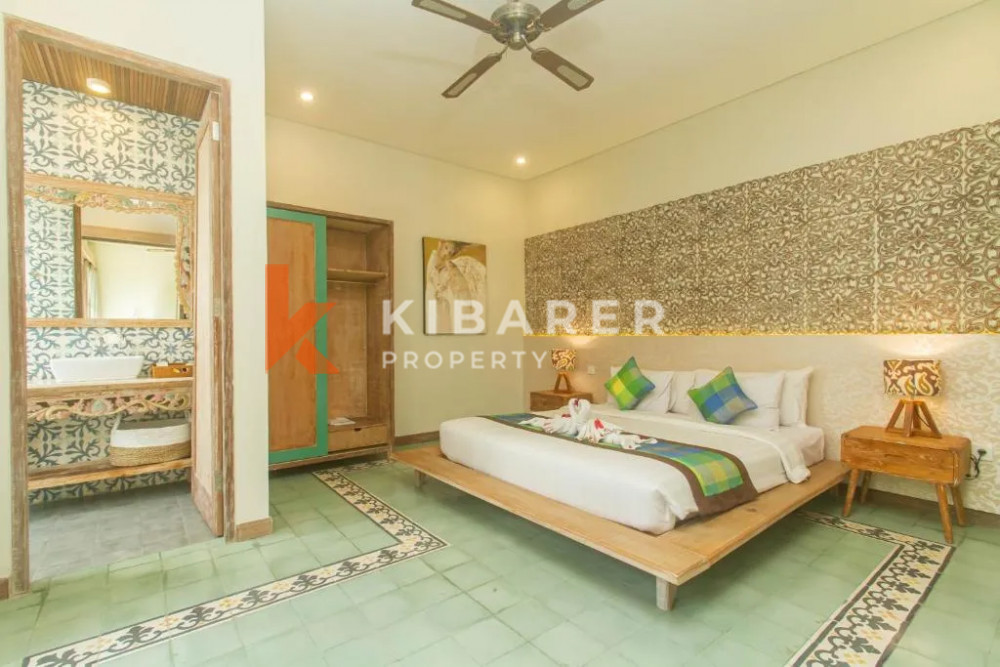 Beach Breeze Villa Comes with One-Bedroom and Enclosed Living in Sanur