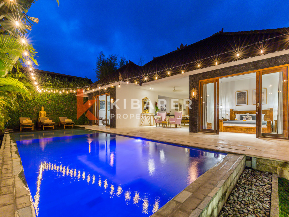 Superbe villa ouverte de quatre chambres avec piscine située à Umalas