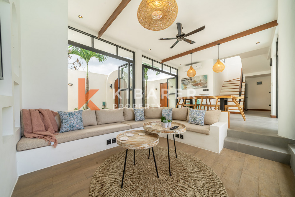 Sophisticated Fully Furnished Three-Bedroom Villa Located in-between Berawa and Canggu