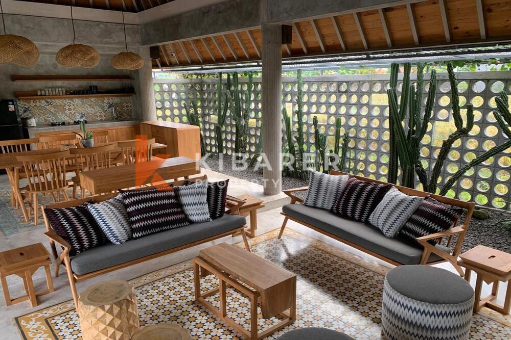 Adorable Three Bedroom Open Living Industrial Villa Situated in Canggu (Available on October 4th 2024)