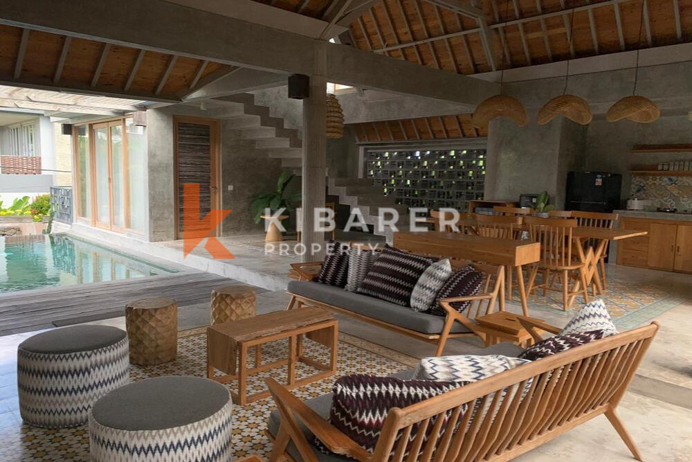 Adorable Three Bedroom Open Living Industrial Villa Situated in Canggu (Available on October 4th 2024)