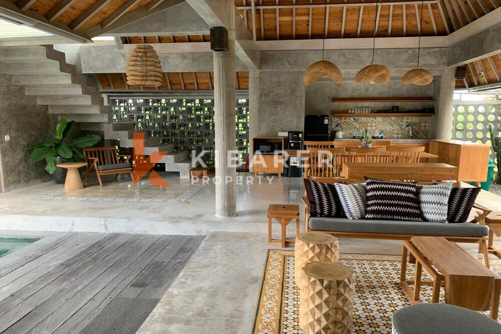 Adorable Three Bedroom Open Living Industrial Villa Situated in Canggu (Available on October 4th 2024)