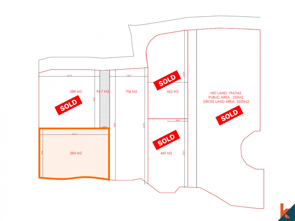 Good opportunity leasehold land with available projects in Cepaka