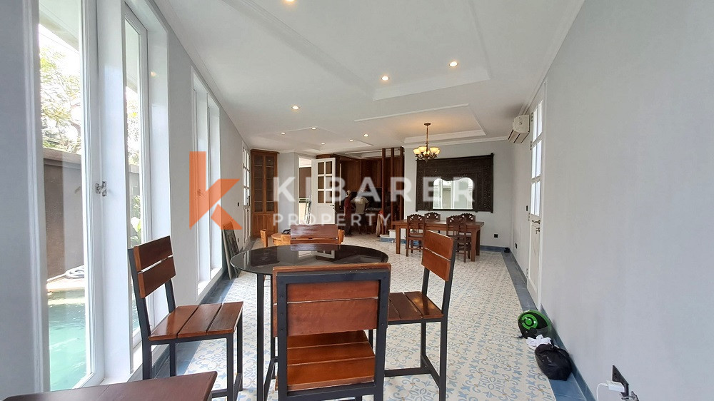 Charming European Style Three-Bedroom Enclosed Living Situated in Umalas Area (Furniture will be setup soon)