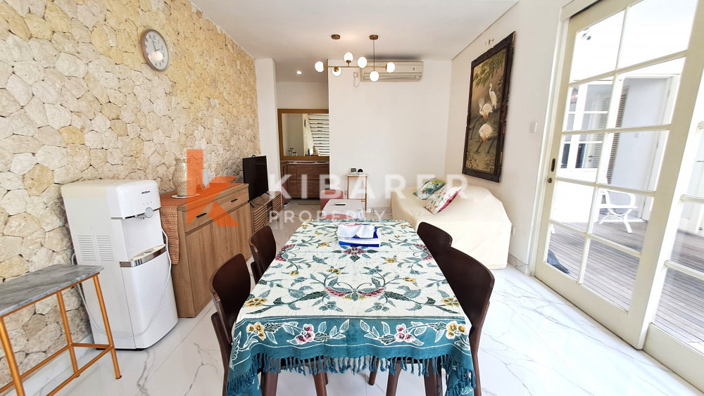 Beautiful Three Bedrooms Closed Living Villa Situated In Canggu