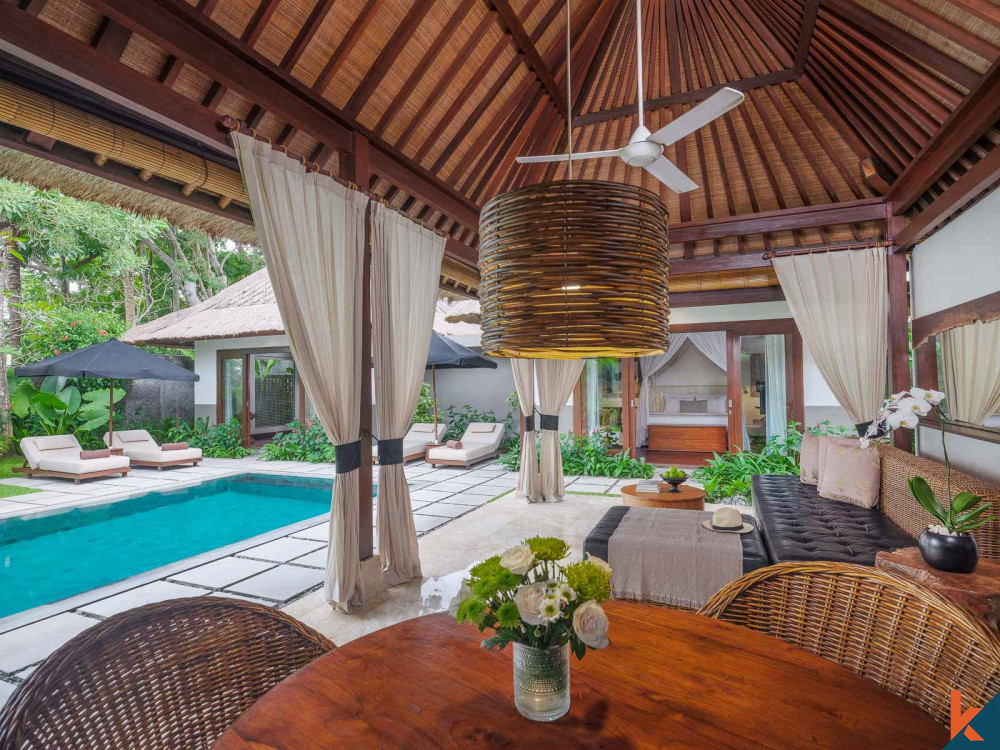 Brand new modern two bedroom villa for lease in Seminyak