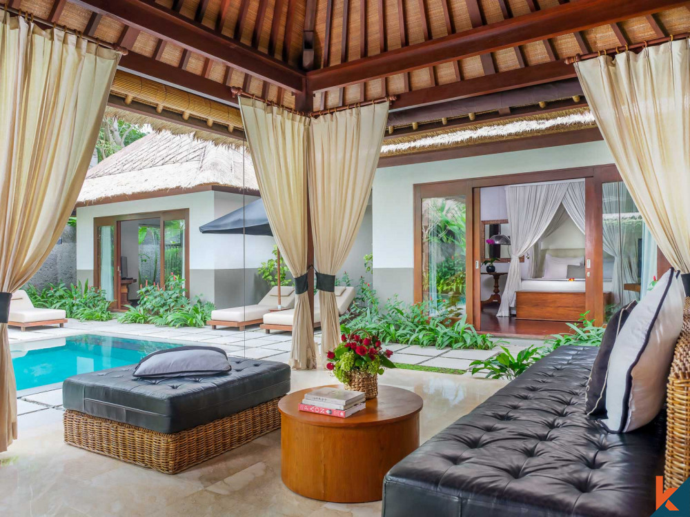 Villa moderne neuve de deux chambres à louer à Seminyak