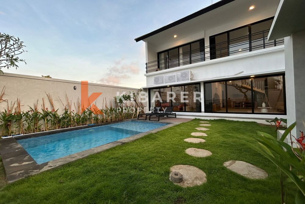 Stunning Two-Bedroom Enclosed Living Room Modern Villa in Seminyak