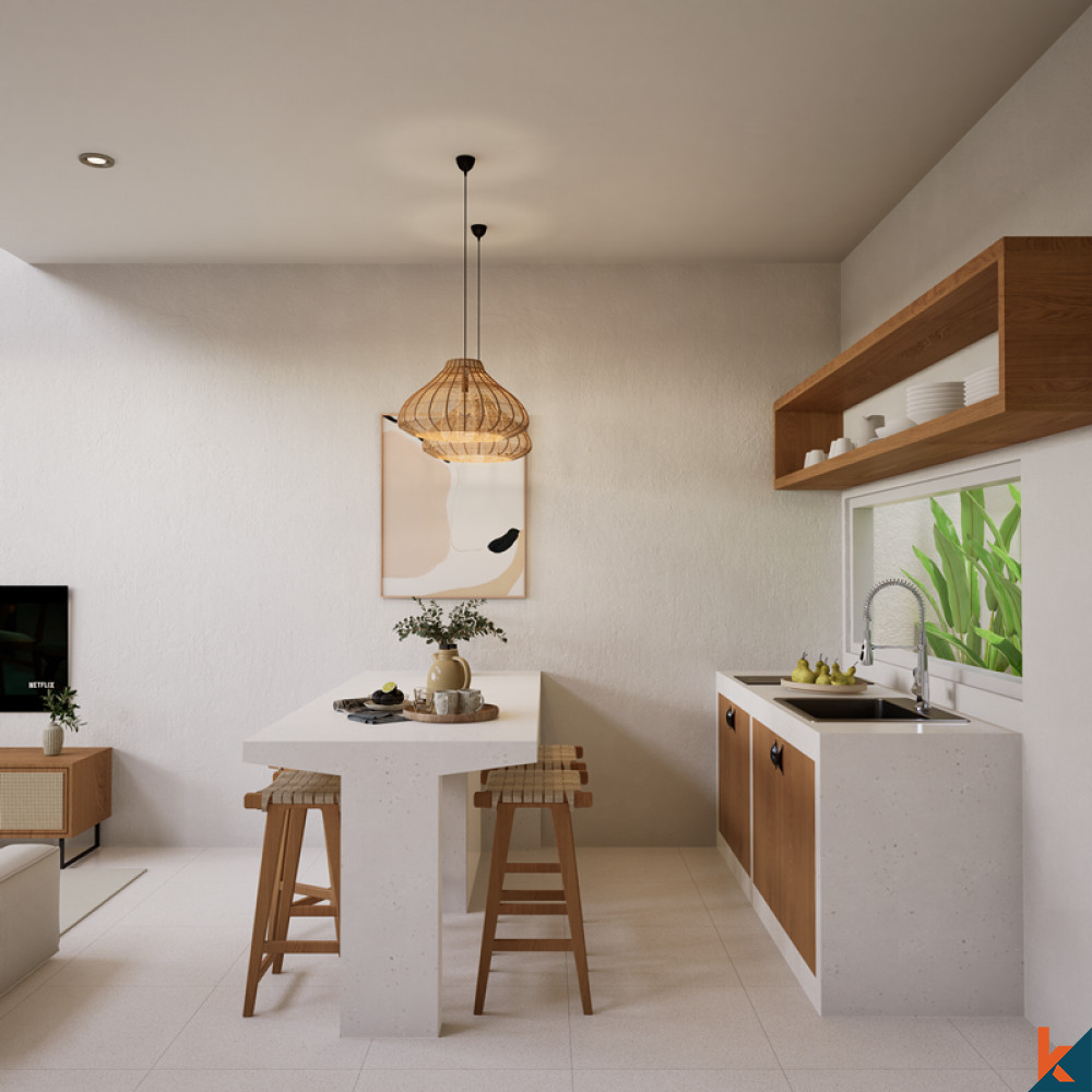 Loft moderne et confortable d'une chambre, à distance de marche de la plage de Pantai Lima à vendre