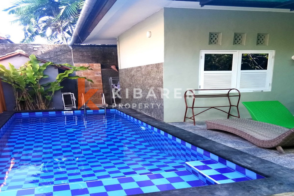 Homey Unfurnished Two-Bedroom Enclosed Living Villa in the Edge of Canggu