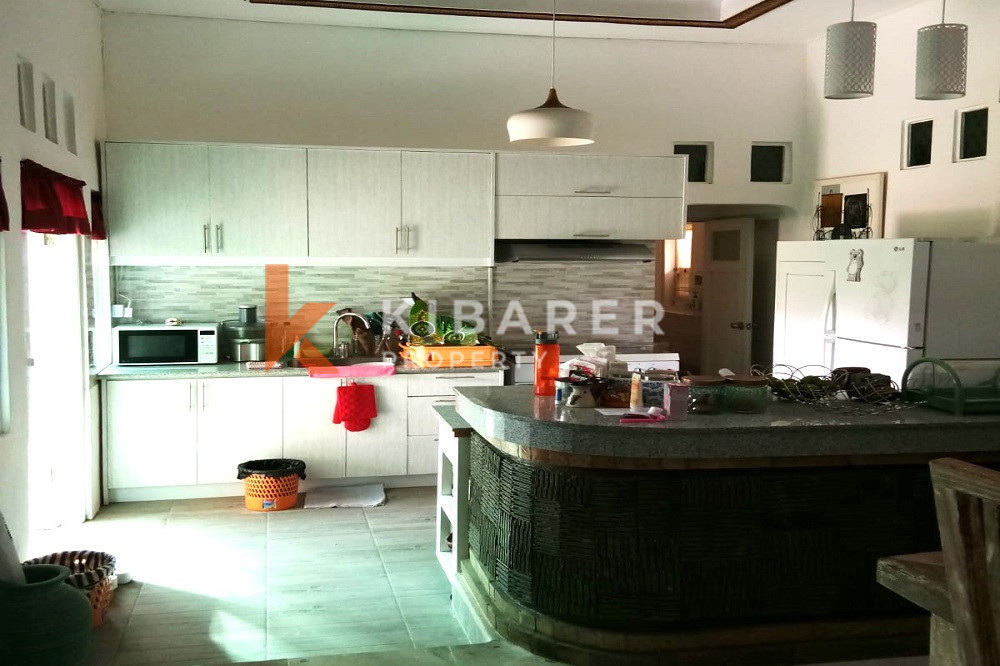 Homey Unfurnished Two-Bedroom Enclosed Living Villa in the Edge of Canggu