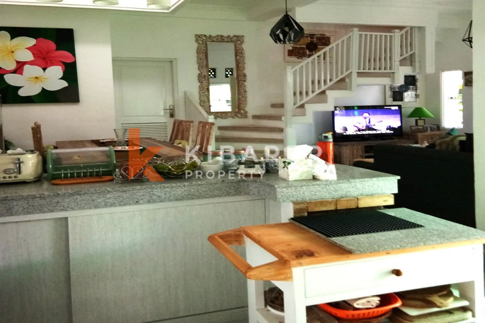 Homey Unfurnished Two-Bedroom Enclosed Living Villa in the Edge of Canggu